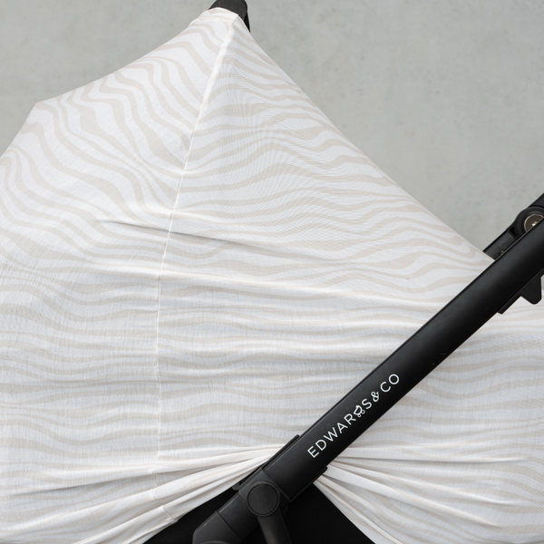 Beige Wave Multi-Use Cover