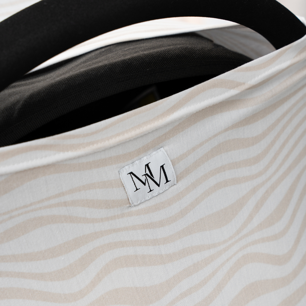 Beige Wave Multi-Use Cover