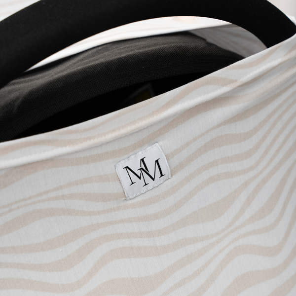 Beige Wave Multi-Use Cover