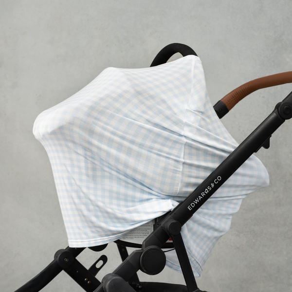 Blue Gingham Multi-Use Cover PRE-ORDER