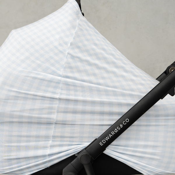 Blue Gingham Multi-Use Cover PRE-ORDER