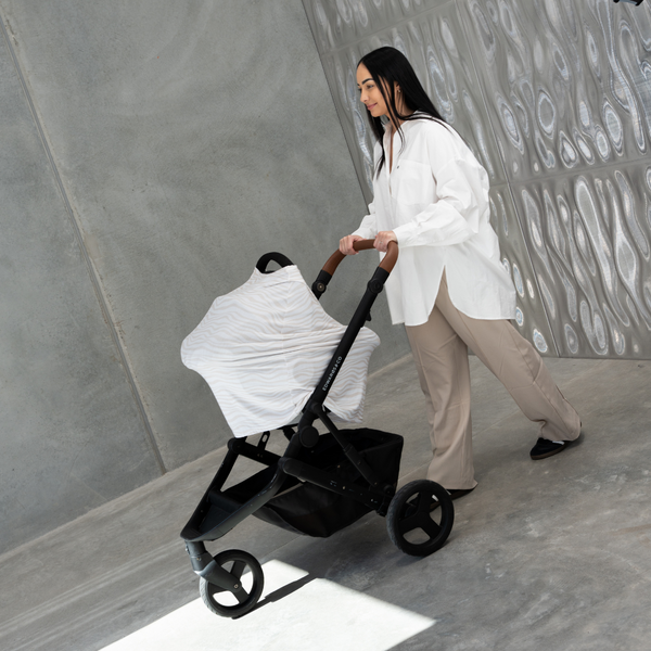 Beige Wave Multi-Use Cover