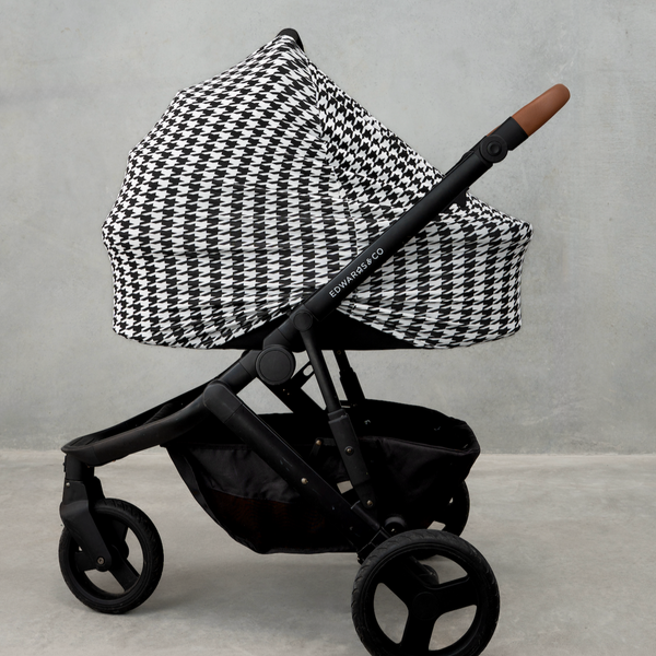 Black Houndstooth Multi-Use Cover