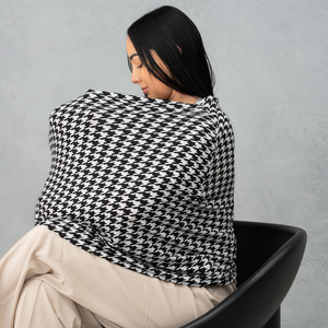 Black Houndstooth Multi-Use Cover