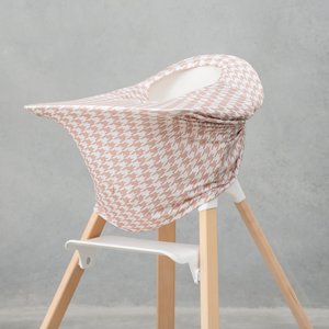 Beige Houndstooth Multi-Use Cover